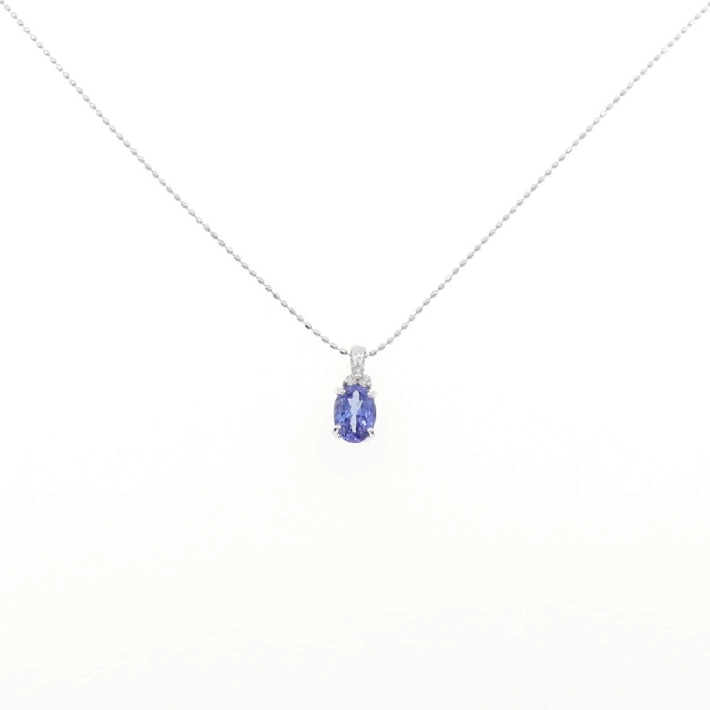 K18WG Mặt dây chuyền Tanzanite 0.80CT - Hàng hiệu Chính hãng 863046