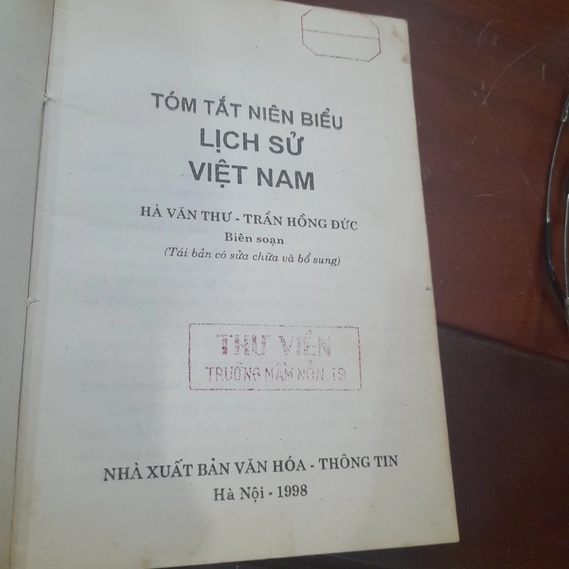 Tóm tắc niên biểu LỊCH SỬ VIỆT NAM 274874