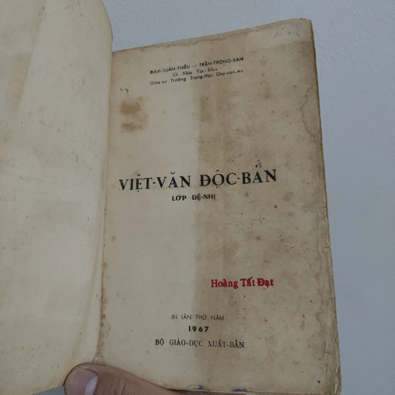 Việt Văn Độc Bản Lớp Đệ Nhị  495555
