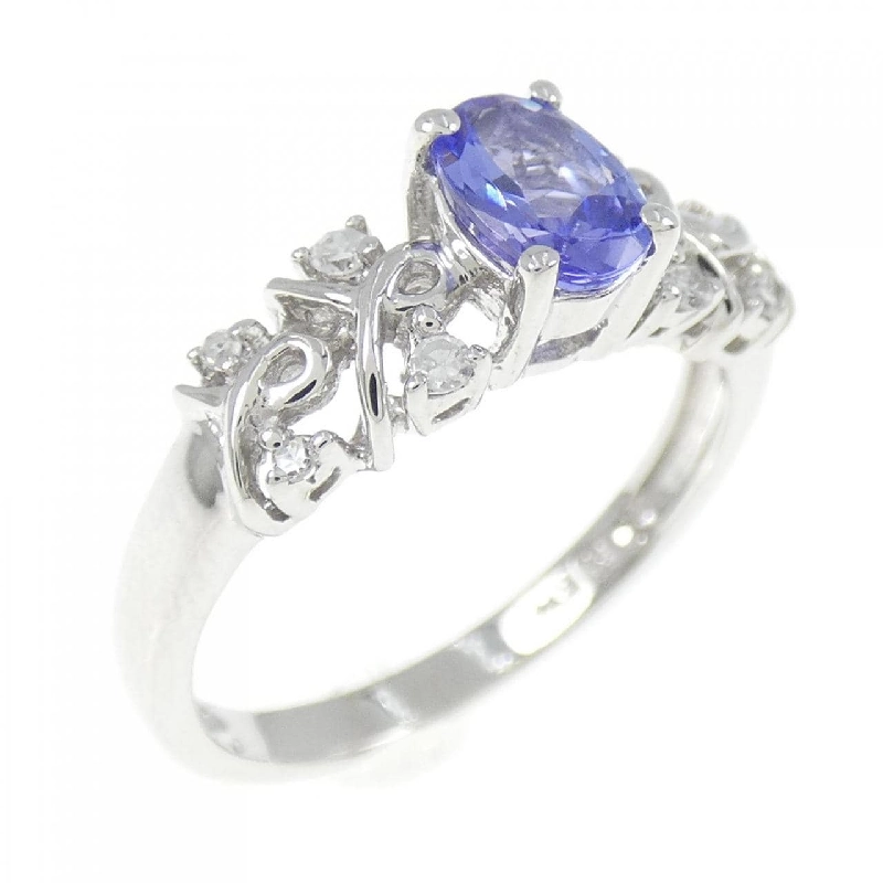 Nhẫn Tanzanite K14WG - Hàng hiệu Chính hãng 855618