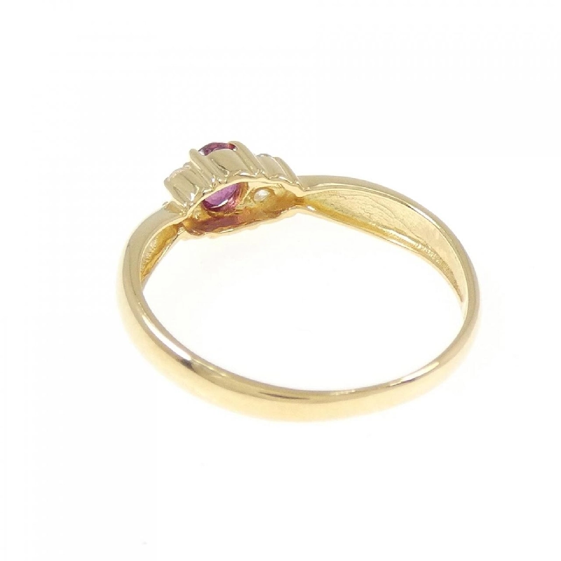 Nhẫn ruby K18YG 667522