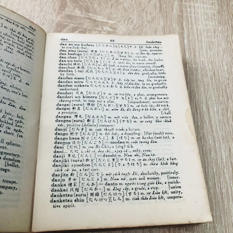 TỪ ĐIỂN NHẬT - VIỆT - ANH  1004648