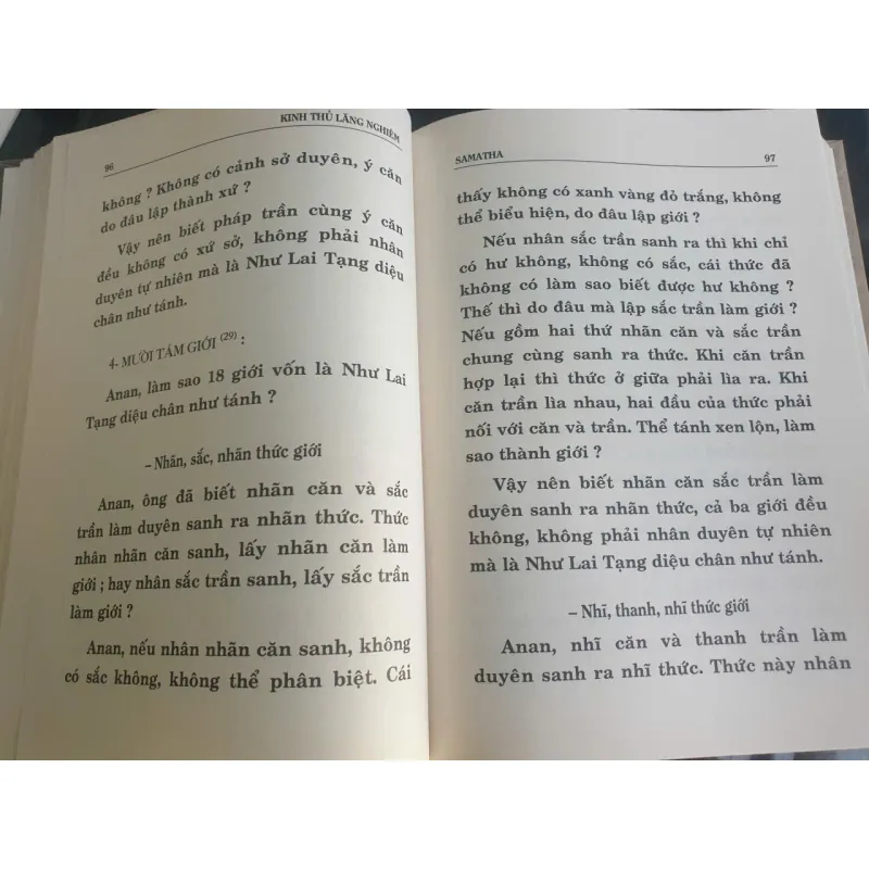 Kinh Thủ Lăng Nghiêm - Dịch giả Tỳ-kheo-ni Hải Triều Âm mới 80% 697412