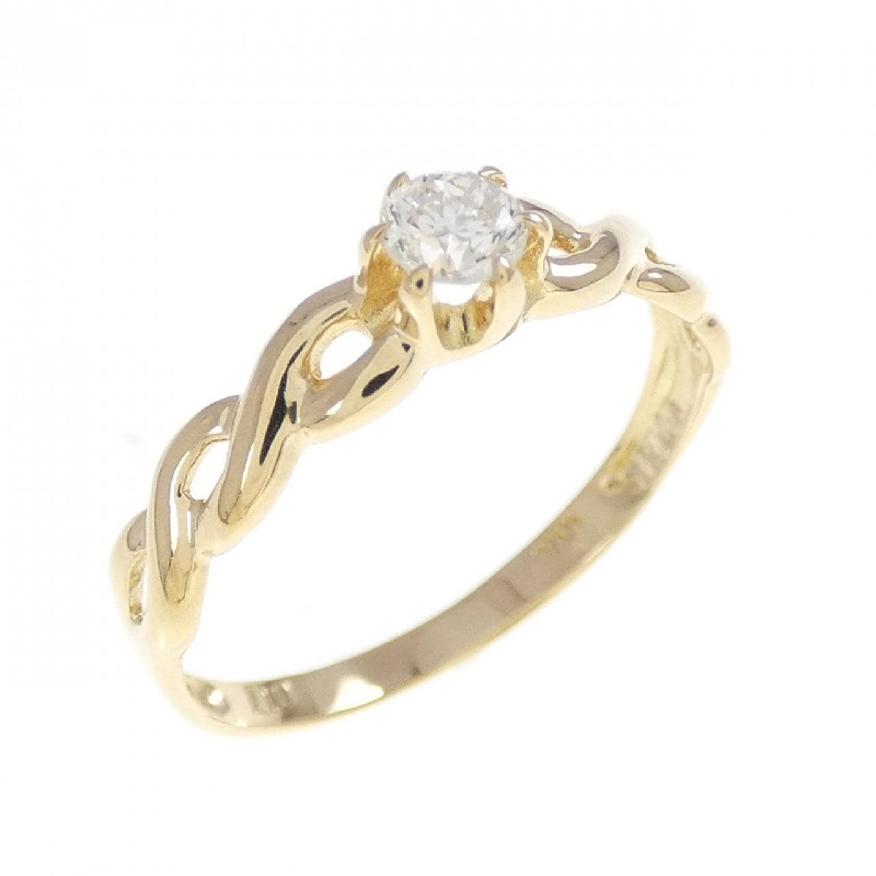 Nhẫn kim cương K18YG 0.17CT - Hàng hiệu Authentic 849279