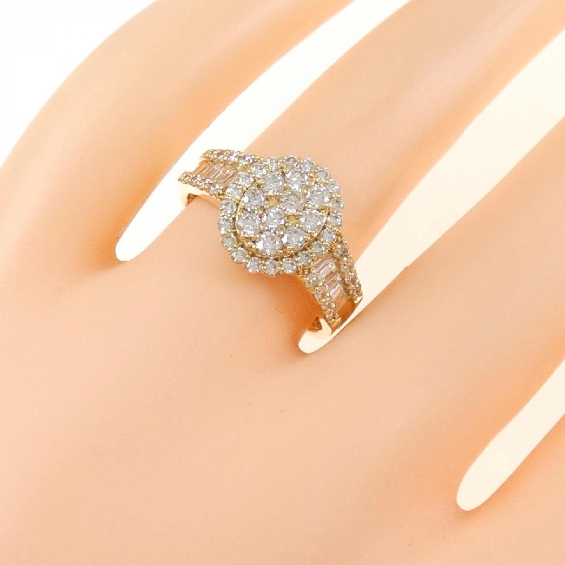 Nhẫn kim cương K18YG 1.00CT - Hàng hiệu Chính hãng 856059