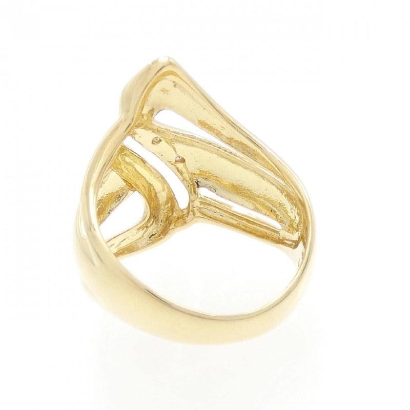 Nhẫn kim cương K18YG 0.02CT 669785