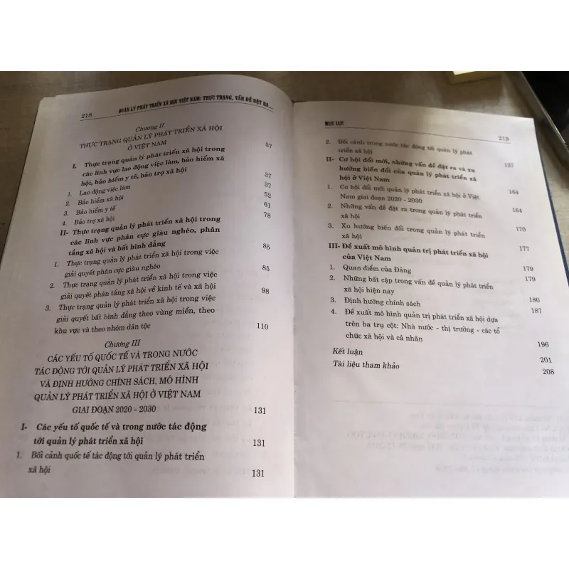 Quản lý phát triển xã hội Việt Nam - Thực trạng, vấn đề đặt ra và định hướng chính sách 781023