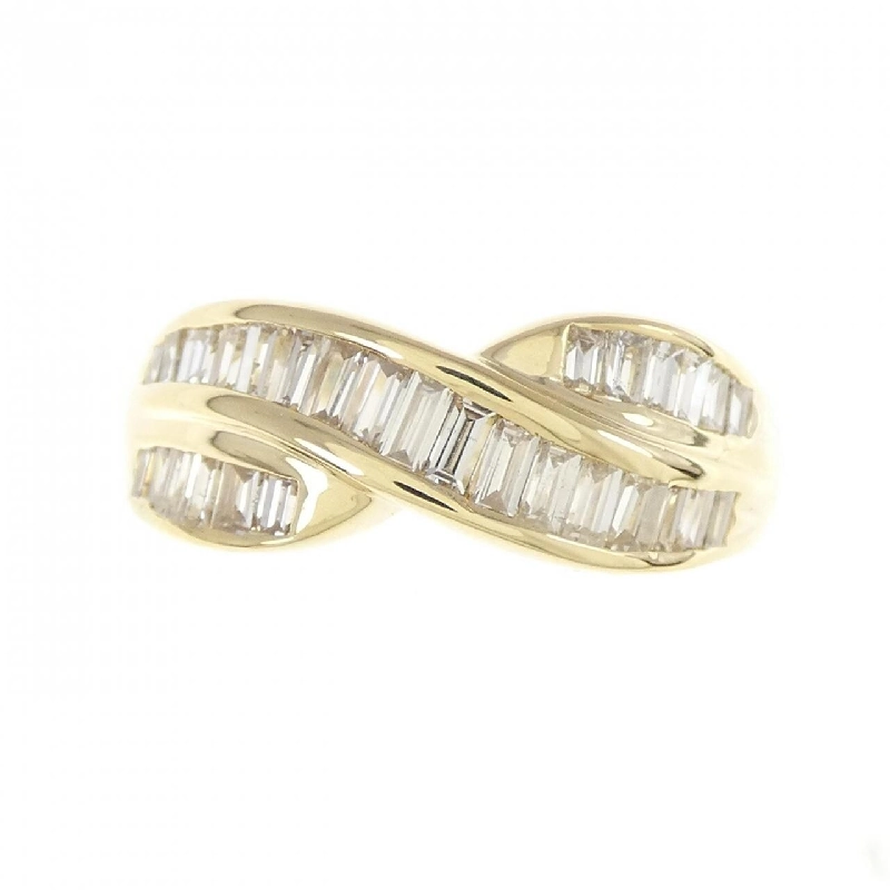 Nhẫn kim cương K18YG 1.00CT 673237