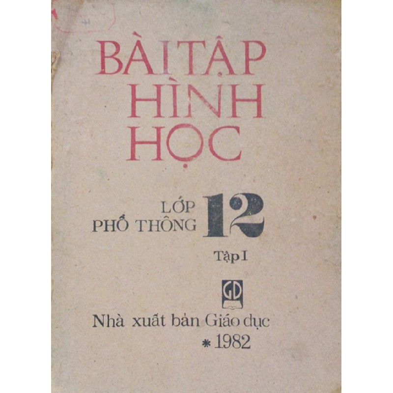 Bài tập Hình học lớp 12 phổ thông xưa 17938