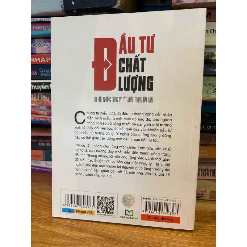 Đầu tư chất lượng -Thu Uyên dịch 786296