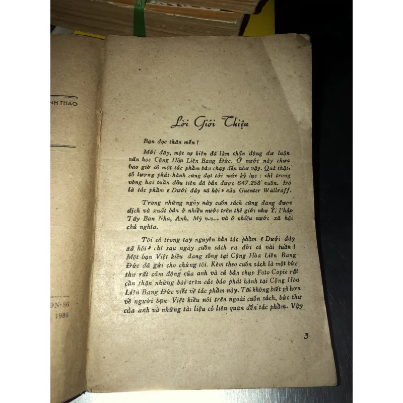 Dưới đáy xã hội - GuenTer Wallraff 928445