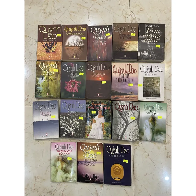 Quỳnh Giao có 43 cuốn  779421