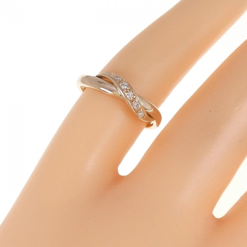 Nhẫn kim cương K18PG 0.02CT 672438