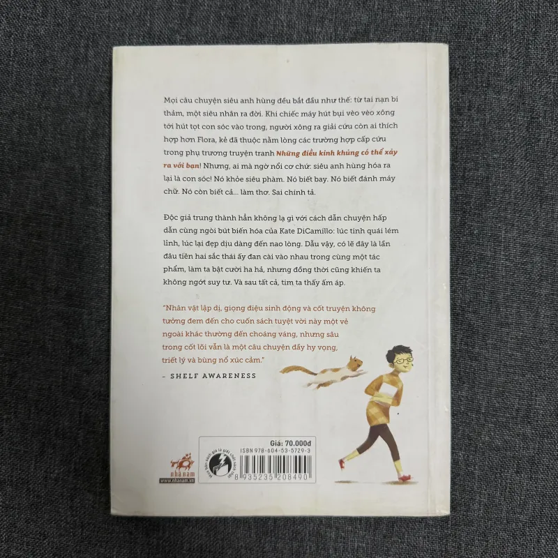 Những cuộc phiêu lưu sáng chói của Flora và Ulysses - Kate DiCamillo 761035