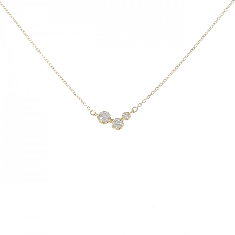 K18YG Dây chuyền kim cương - Hàng hiệu Authentic 857745