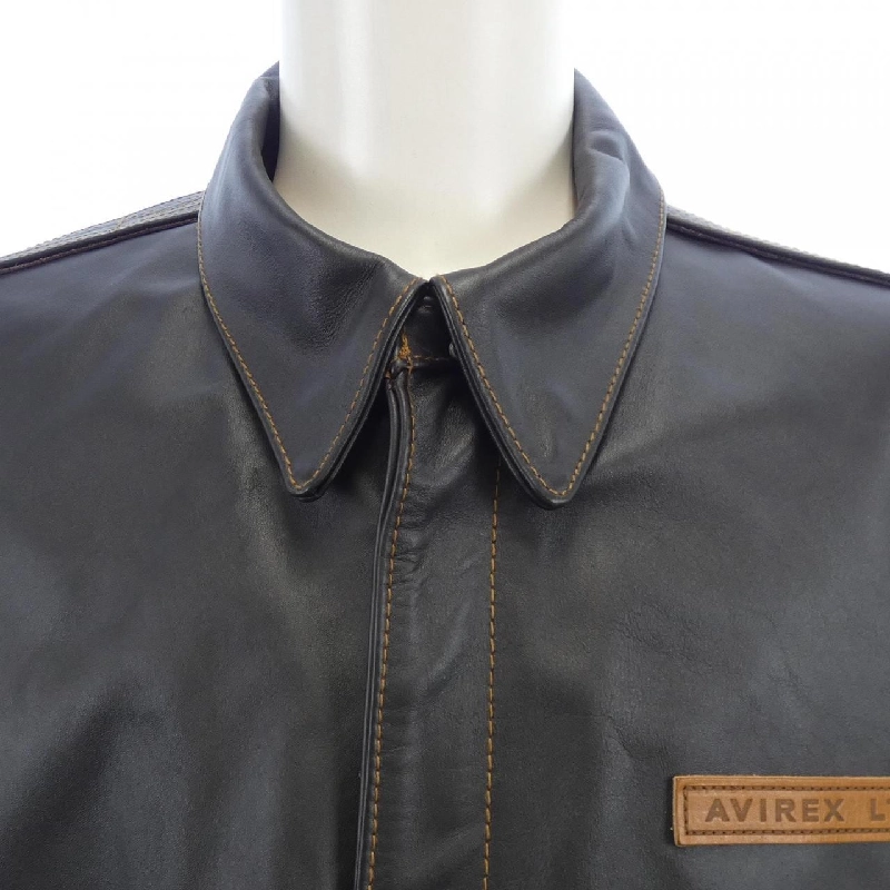 Áo khoác da AVIREX - Hàng hiệu Authentic 884899