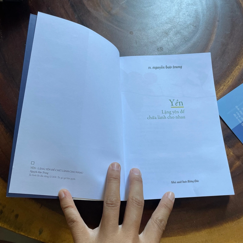 II Tựa sách: Yên _ Lặng Yên Để Chữa Lành Cho Nhau - BS. Nguyễn Bảo Trung - 2020 454829