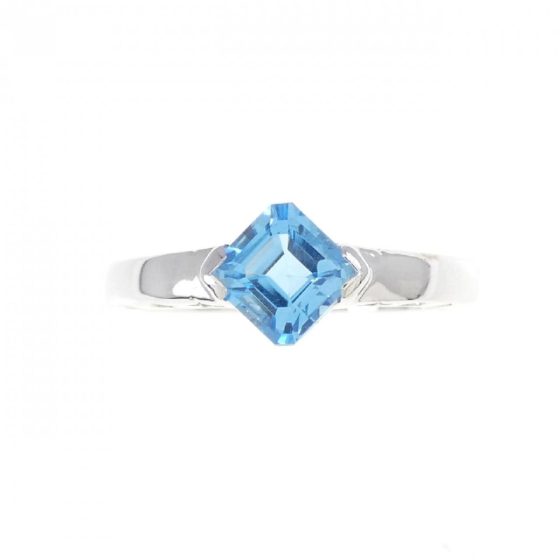Nhẫn Blue Topaz K14WG 671150