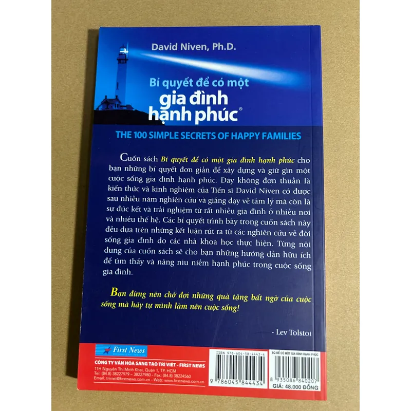 Bí quyết để có một gia đình hạnh phúc - David Niven, Ph.D 706590