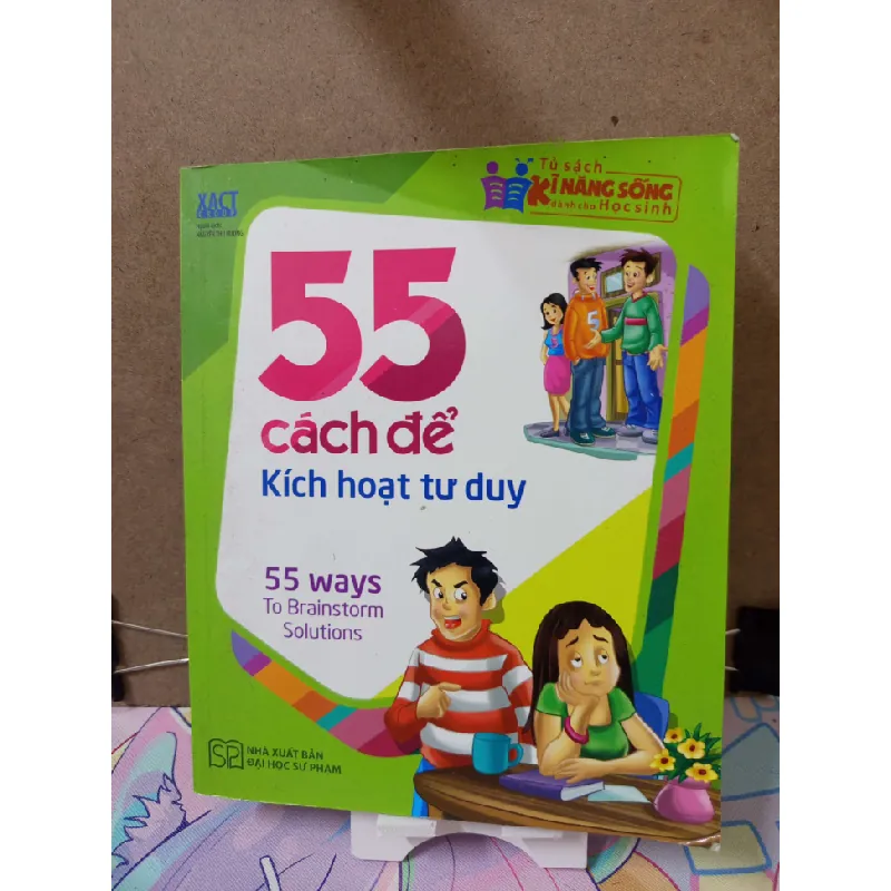 55 cách để kích hoạt tư duy - 55 ways to brainstorm solutions SÁCH ĐỒNG GIÁ 9K RUBO2809 Blogmeo21025 582882