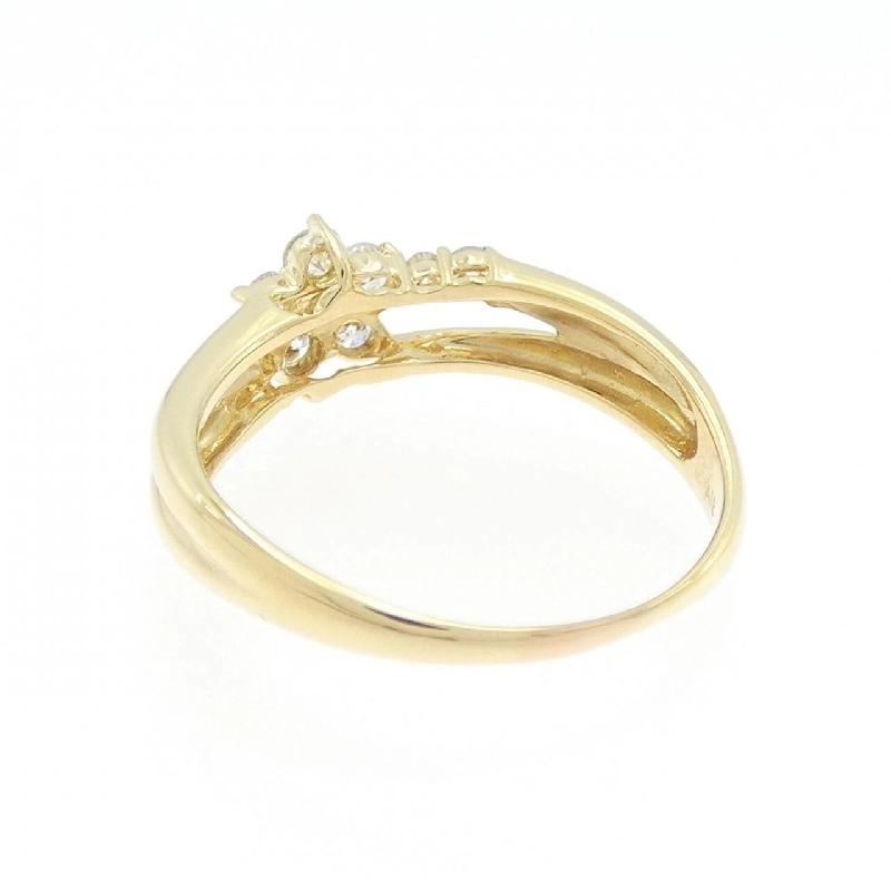 Nhẫn kim cương hoa K18YG 0.34CT - Hàng hiệu chính hãng 853401