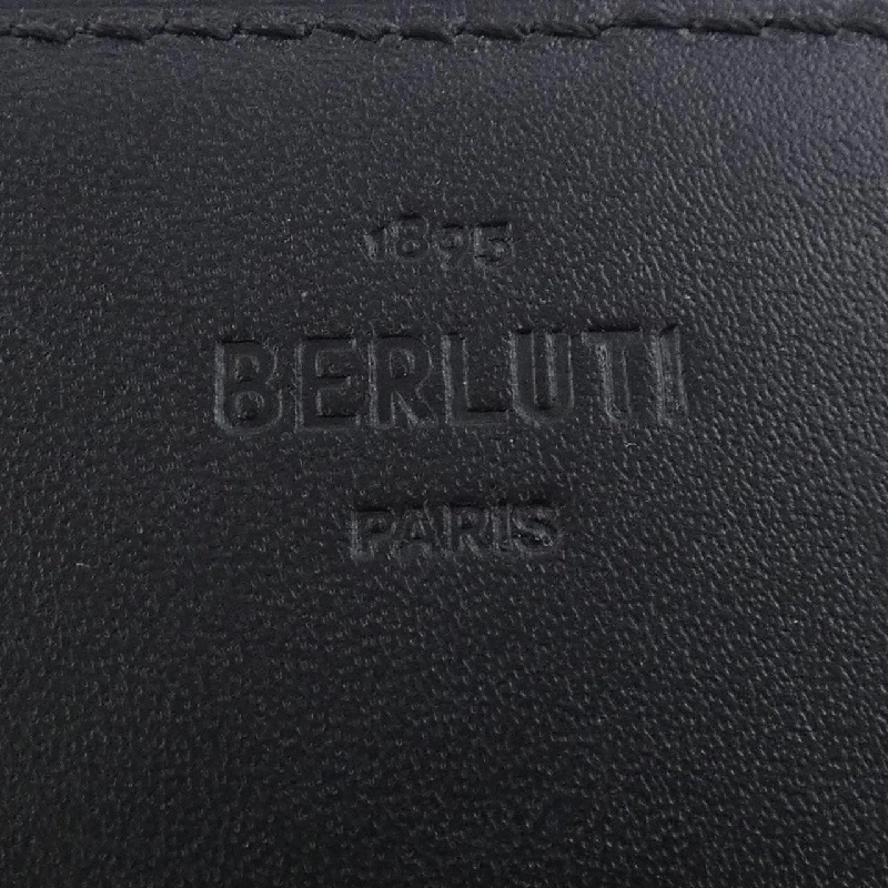 Berluti インブイアスクリットレザーカードホルダー CARD CASE - Hàng hiệu Authentic 906631