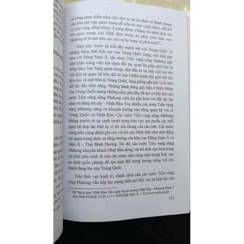 QUAN HỆ GIỮA NHẬT BẢN VÀ CÁC NƯỚC TIỂU VÙNG SÔNG MEKONG TỪ SAU CHIẾN TRANH LẠNH ĐẾN NAY 730629