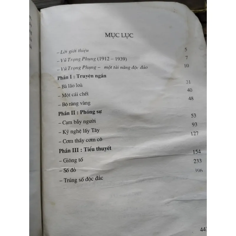 Từ Sách Tác Giả, Tác Phẩm Trong Nhà Trường - Vũ Trọng Phụng: Tác Phẩm Chọn Lọc 703798