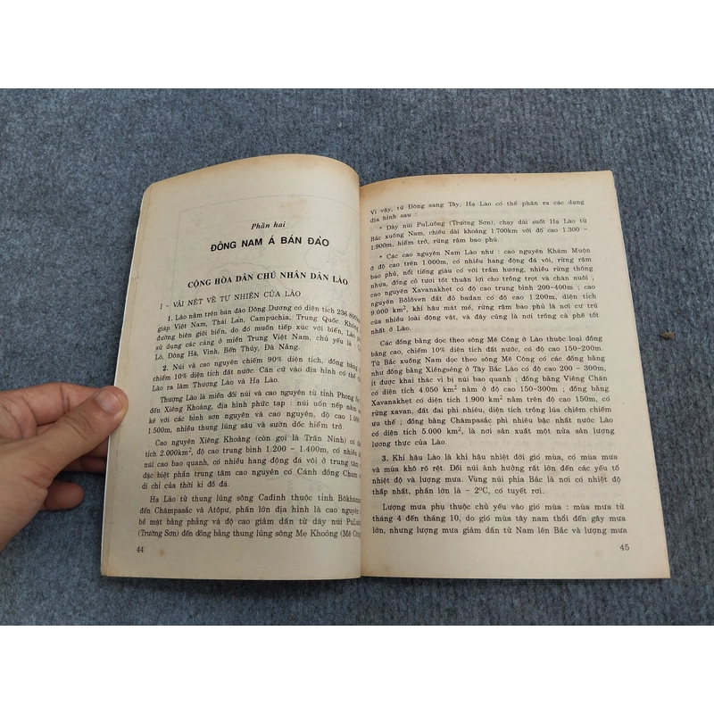 ĐỊA LÝ ĐÔNG NAM Á (NHỮNG VẤN ĐỀ KINH TẾ - XÃ HỘI) 494539