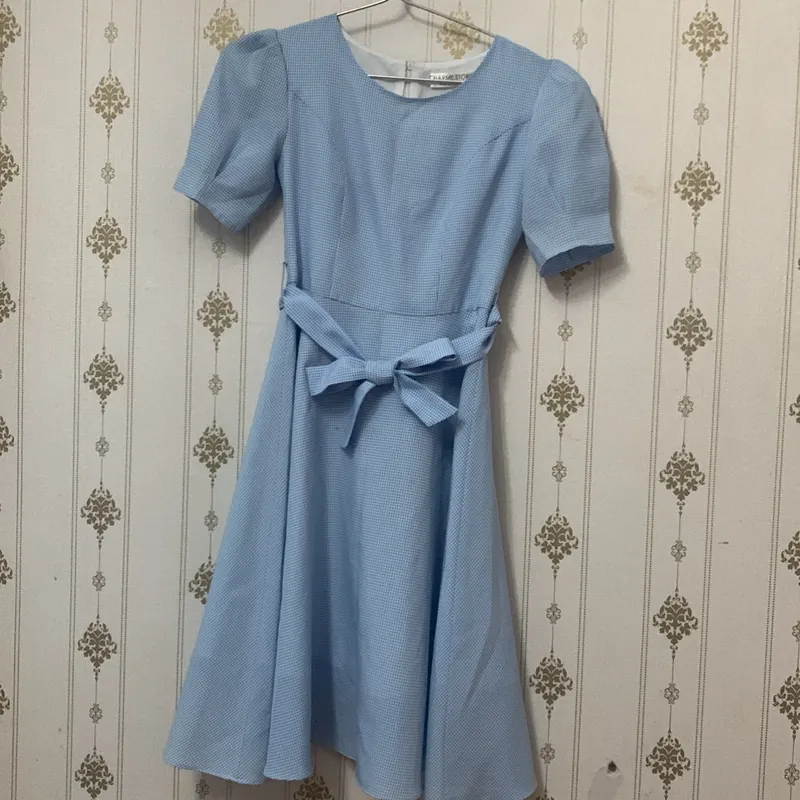 Váy nữ size XS màu xanh cho nữ từ 38-40kg 706378