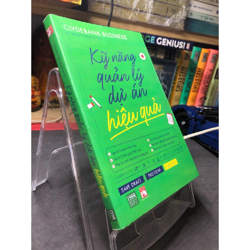 Kỹ năng quản lý dự án hiệu quả 2019 mới 85% bẩn bụi Clydebank Business HPB2206 SÁCH KỸ NĂNG 349163