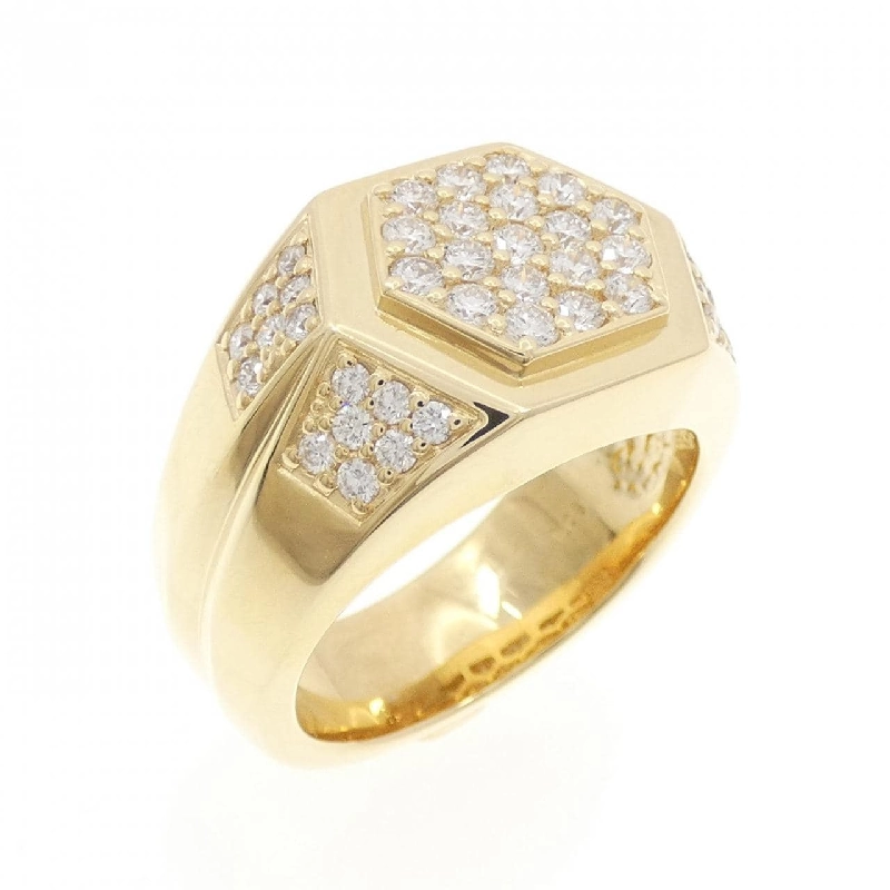 Nhẫn kim cương K18YG 1.08CT 665528