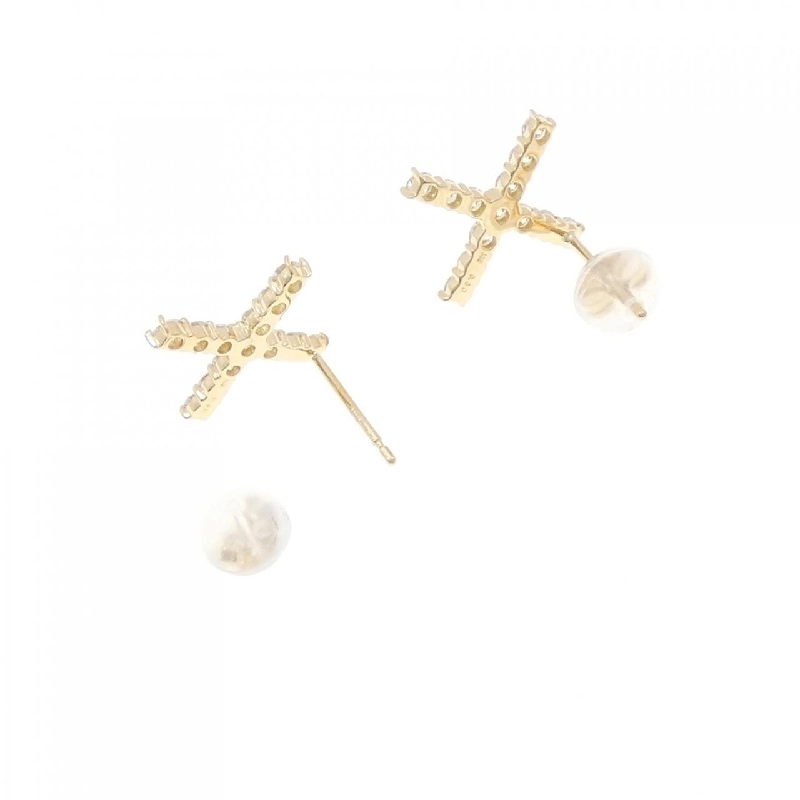 K18YG Bông tai kim cương 0.60CT - Hàng hiệu Chính hãng 870347