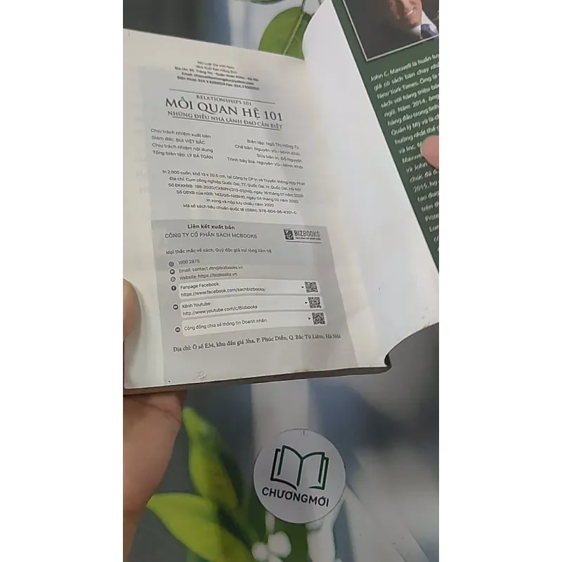 Mối quan hệ 101: Những điều nhà lãnh đạo cần biết - John C. Maxwell 688525