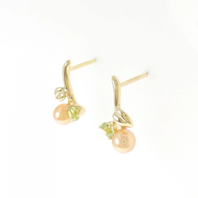 Tasaki Bông tai Ngọc trai nước ngọt 4.2mm - Hàng hiệu Chính hãng 843557