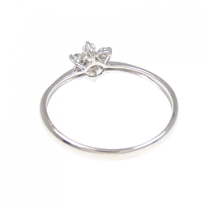 Nhẫn kim cương K10WG hoa 0.20CT 671242