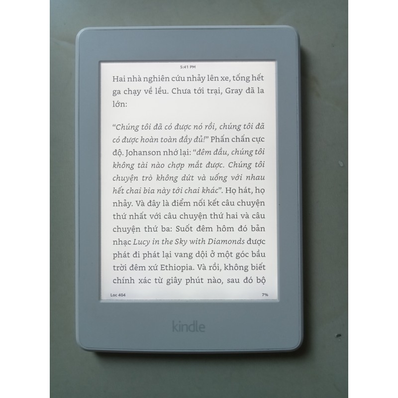 Máy đọc sách Kindle PPW3 màu trắng 144946