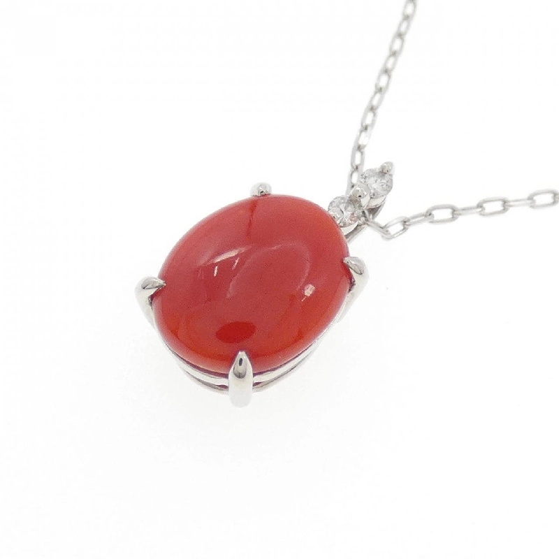 Dây chuyền san hô PT950/PT850 1.50CT - Hàng hiệu chính hãng 860850