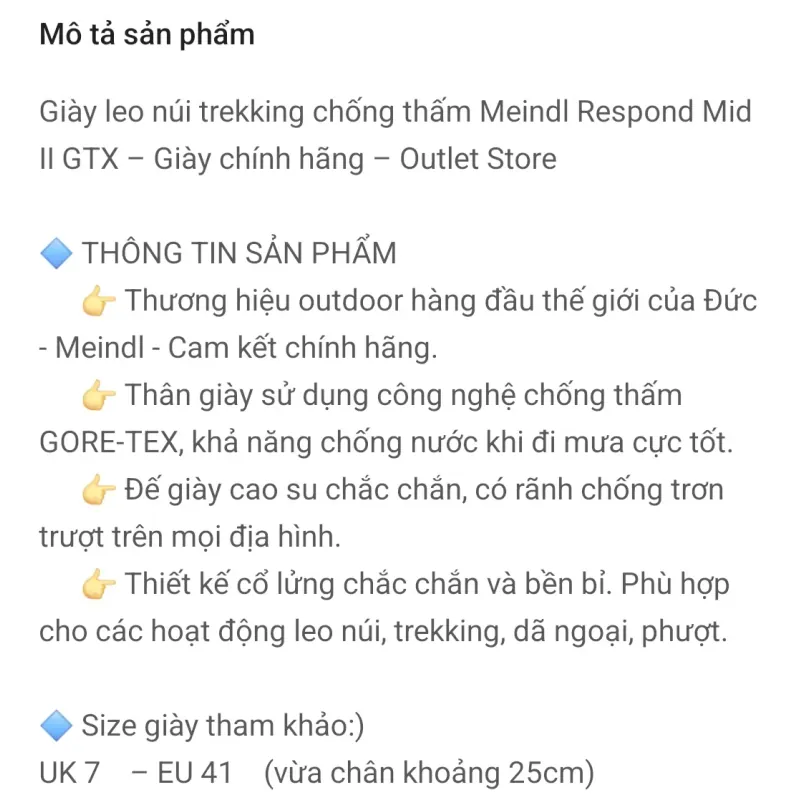 Giày thể thao nam MEINDL màu xám đậm phối họa tiết phản quang 591872