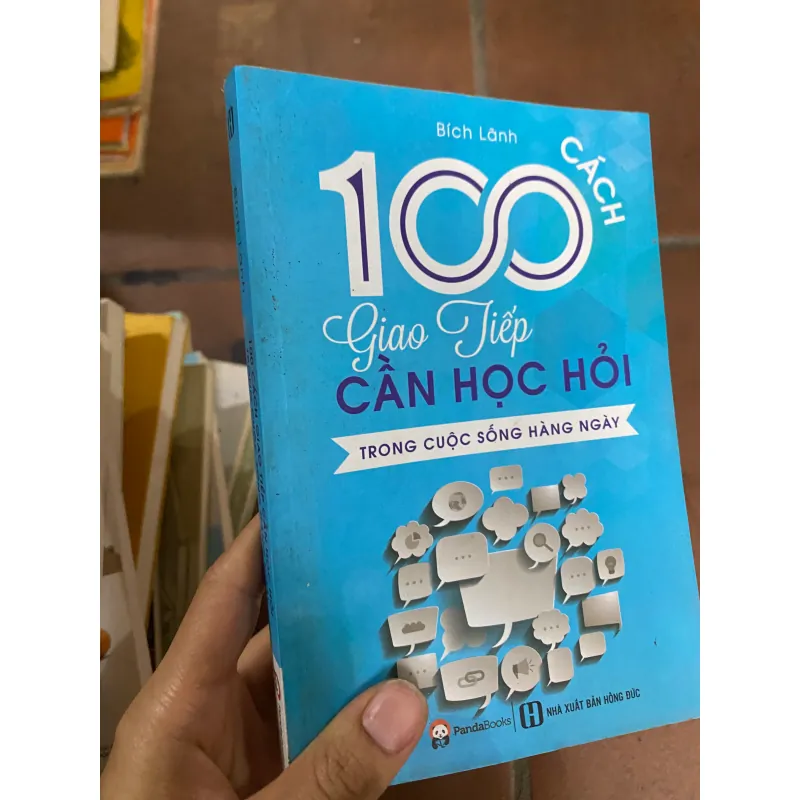 Sách 100 cách giao tiếp cần học hỏi trong cuộc sống hàng ngày 308111