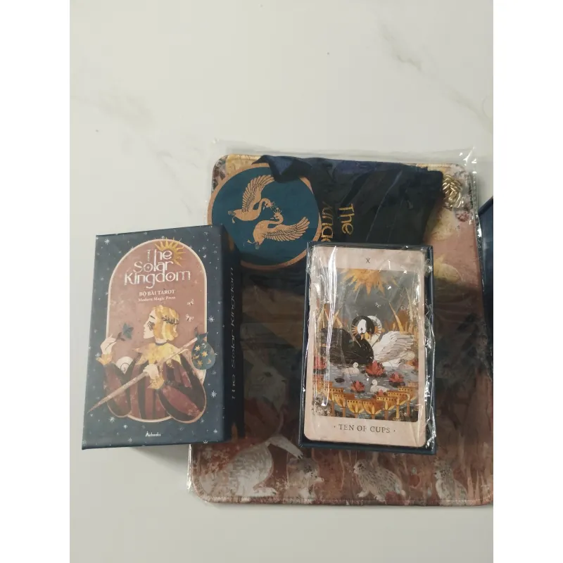 Boxset the solar king dom bộ bài và sách hướng dẫn( bản đặc biệt) 1011162