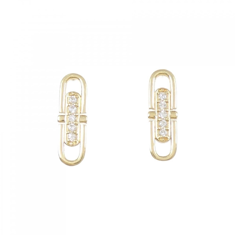 K18YG Bông tai kim cương 0.10CT - Hàng hiệu Chính hãng 867622