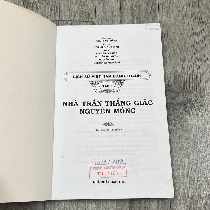 Lịch sử việt nam bằng tranh tập 5. 9b3 544946