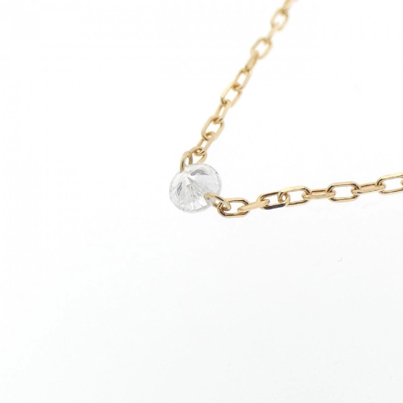 K18YG Dây chuyền kim cương - Hàng hiệu Chính hãng 859110