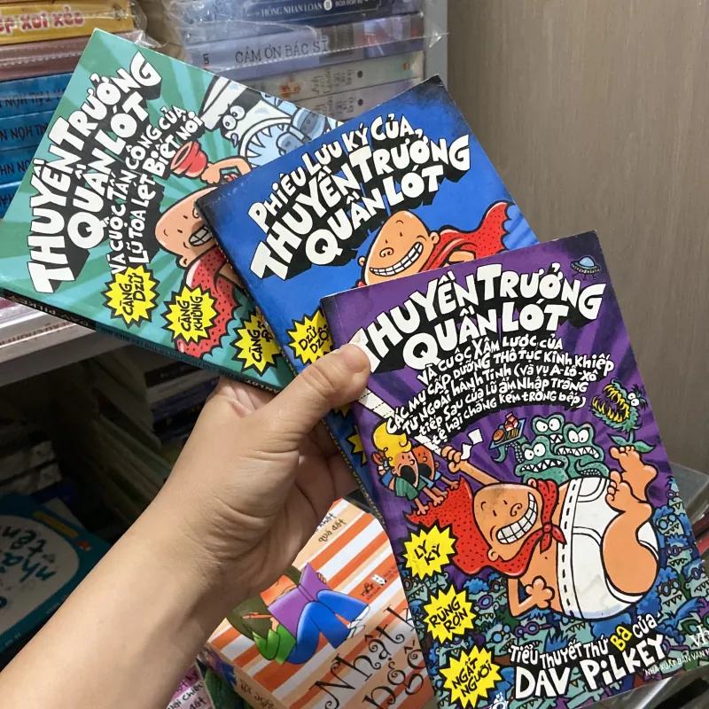 Thuyền trưởng quần lót 1 2 3 - Dav Pilkey 970316