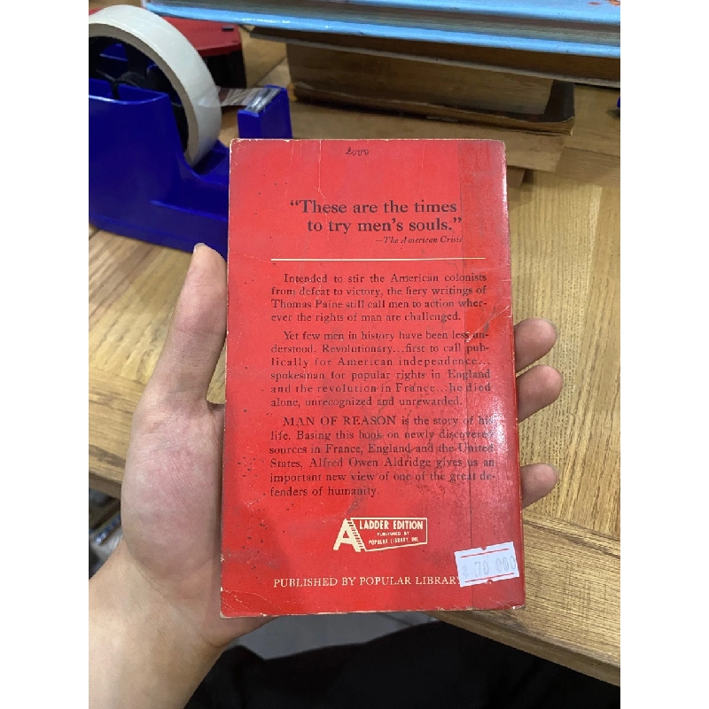 Man of Reason ( The Life of Thomas Paine ) - Alfred Owen Aldridge 527887