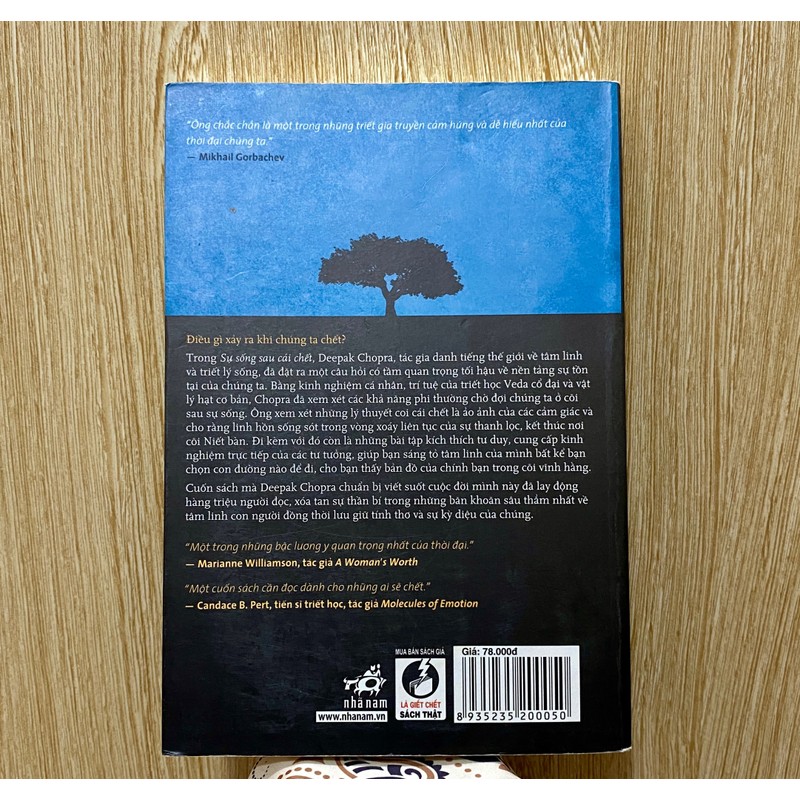 Deepak Chopra | Sự sống sau cái chết | Triết học Veda*NXB Nhã Nam*Thế giới 176525