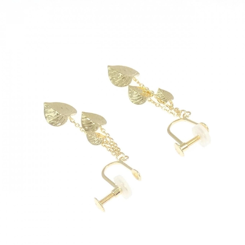 K18YG Lá Bạc Tai - Hàng hiệu Chính hãng 872896