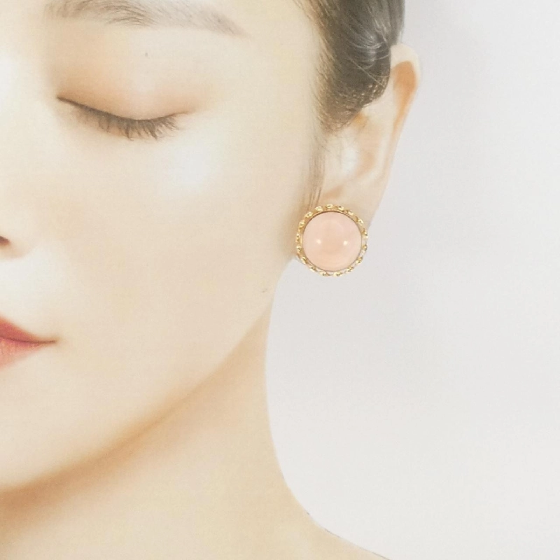 K18YG Đôi bông tai san hô - Hàng hiệu Chính hãng 871614