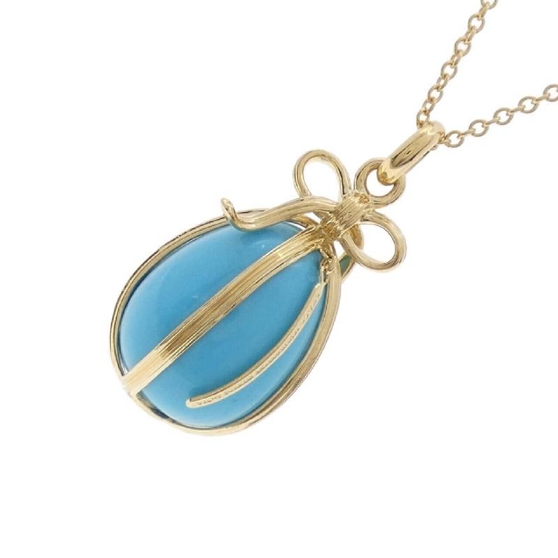 Dây chuyền Tiffany màu ngọc lam - Hàng hiệu Authentic 839537